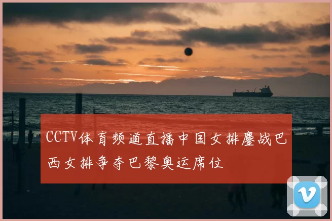 CCTV体育频道直播中国女排鏖战巴西女排争夺巴黎奥运席位