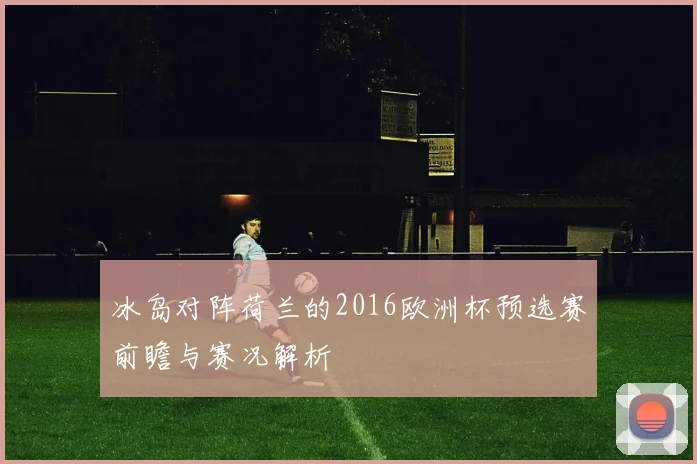 冰岛对阵荷兰的2016欧洲杯预选赛前瞻与赛况解析