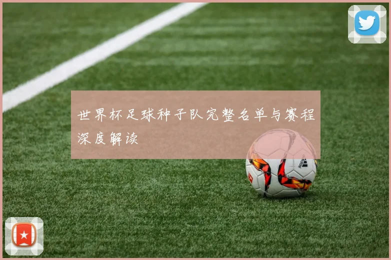 世界杯足球种子队完整名单与赛程深度解读