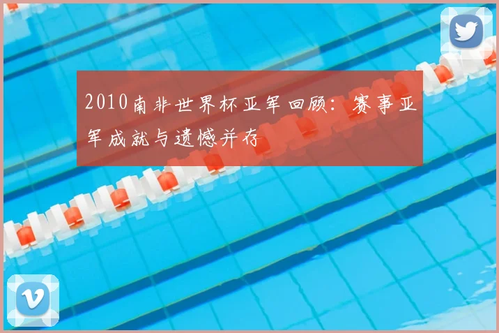 2010南非世界杯亚军回顾:赛事亚军成就与遗憾并存
