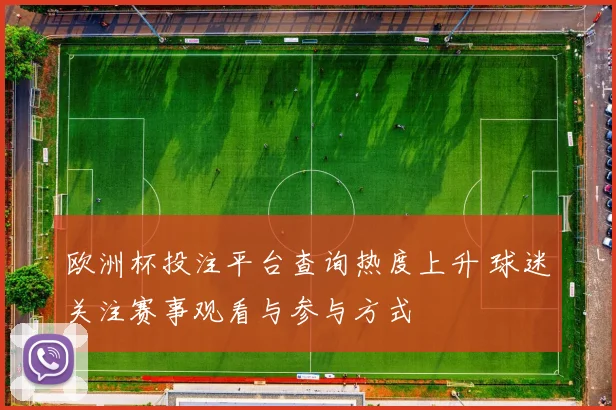 欧洲杯投注平台查询热度上升 球迷关注赛事观看与参与方式